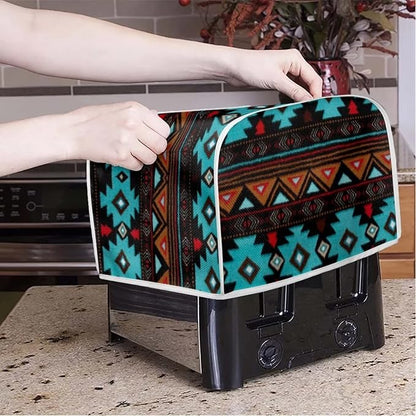 ZFRXIGN Tribal Aztec Toaster Cover 4 Slice Small Kitchen Appliance Cover - Image 2