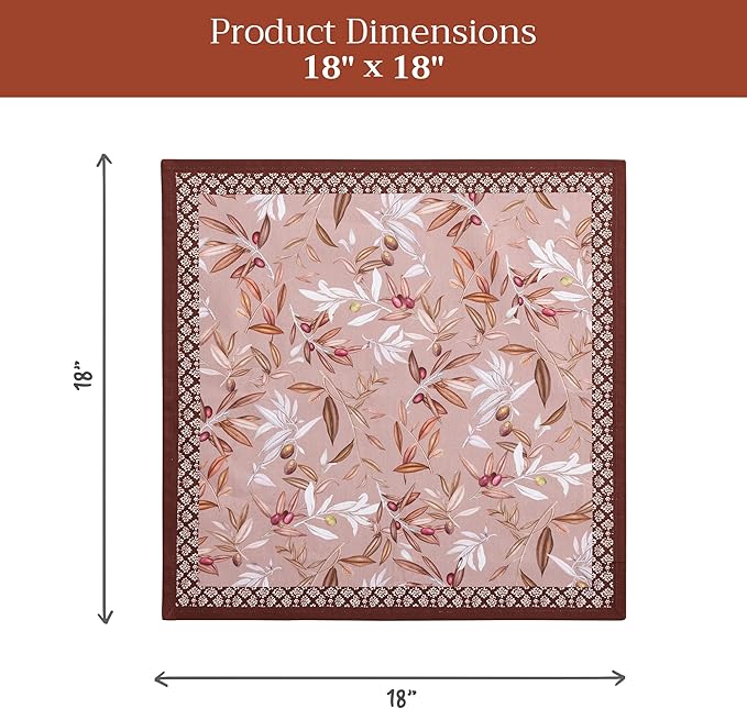 Maison d' Hermine Cloth Napkins Set of 4 100% Cotton Soft & Durable Everyday - Image 7