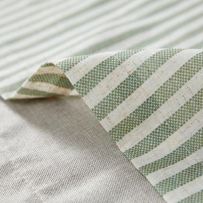 jinchan Linen Striped Valance for Windows 18 Inch Blackout Drapes for Small - Image 9