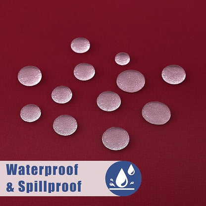 Round Spandex Tablecloth, Elastic Fitted Waterproof Tablecloths - Image 6