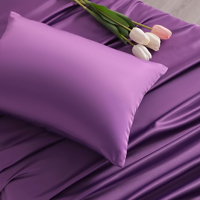 NTBAY Zippered Silk Satin Toddler Pillowcases - Image 7