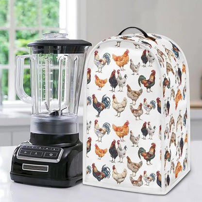Chicken Pattern Kitchen Blender Dust Cover, Food Processor Stand Mixer Case - Image 5