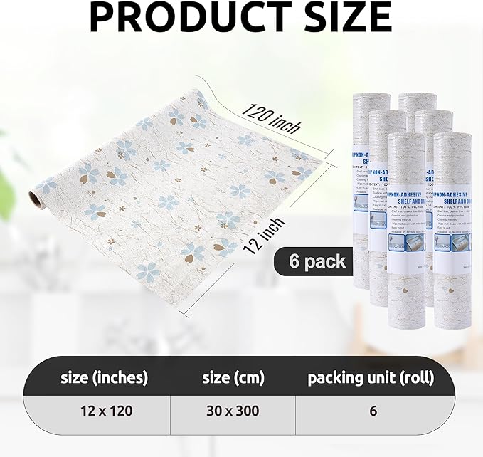 RAY STAR 12X120 Inch Shelf Liner - Image 5