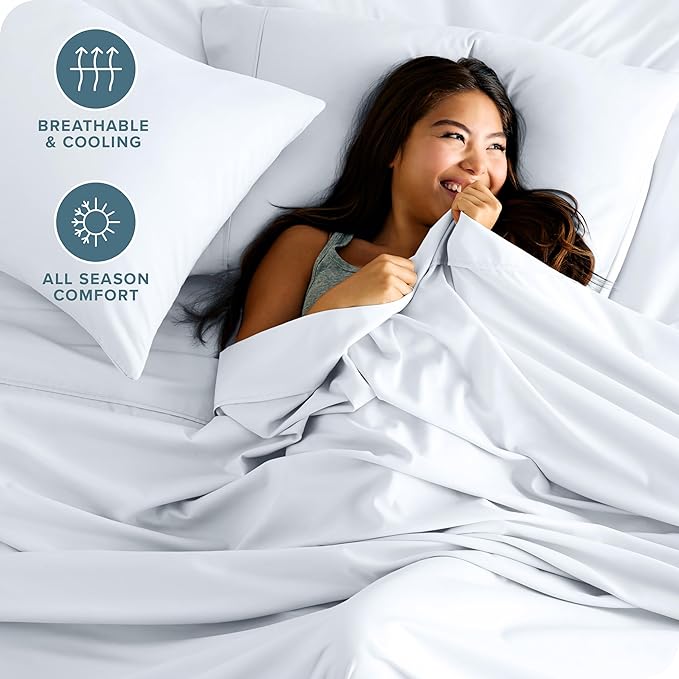 Bare Home Split California King Sheet Set - Image 4