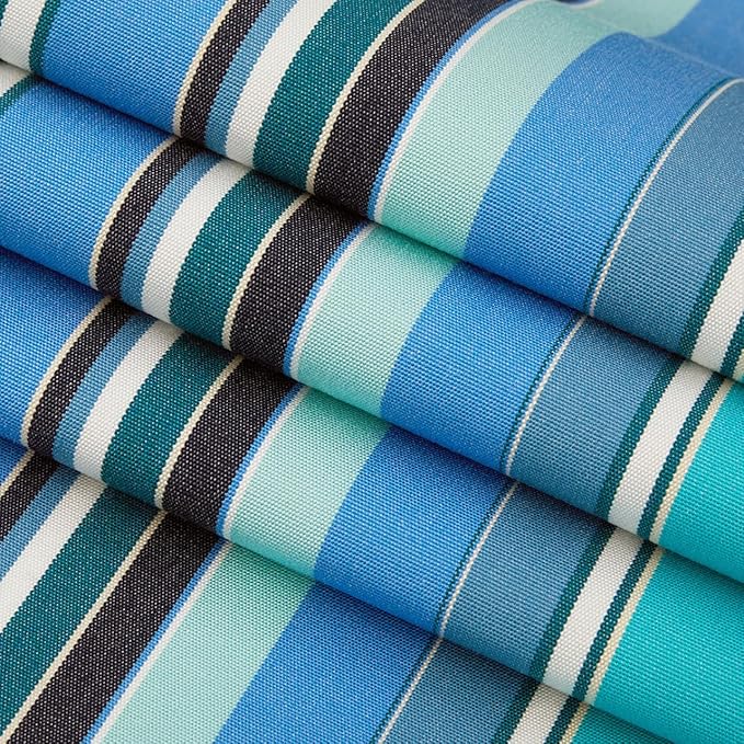 RSH DECOR: Sunbrella Square Throw Pillows Set of 2 | 20" x 20" | Water and - Image 4