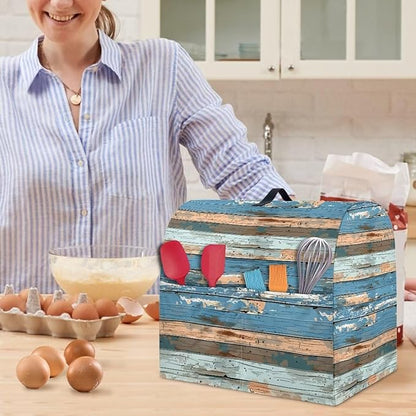 Stand Mixer Covers Protector Kitchen Aid Mixer Cover Wood Design Appliance Dust - Image 5