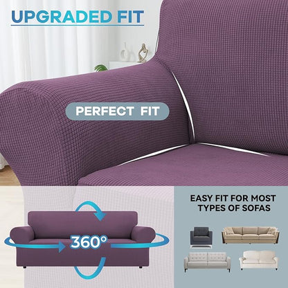LURKA Stretch Sofa Slipcovers 1 Piece Couch Covers - Image 4