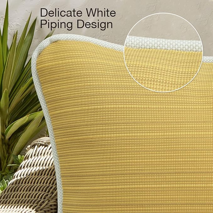 Decorative Outdoor Water Repellent Throw Pillows - Image 3