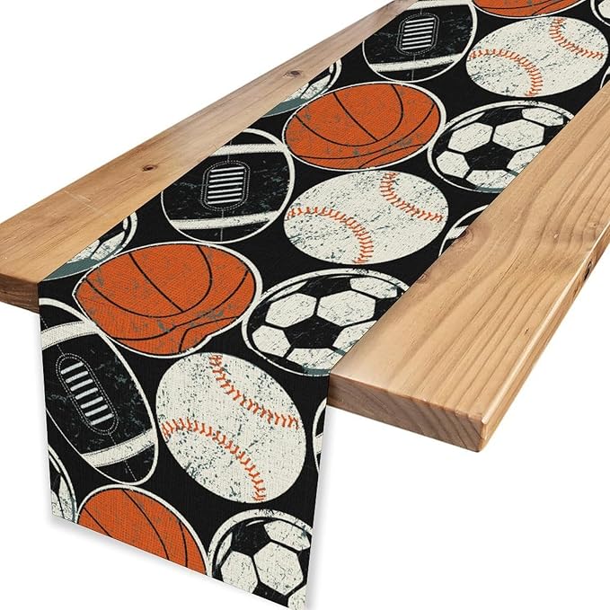 Sports Ball Table Runner - Image 4