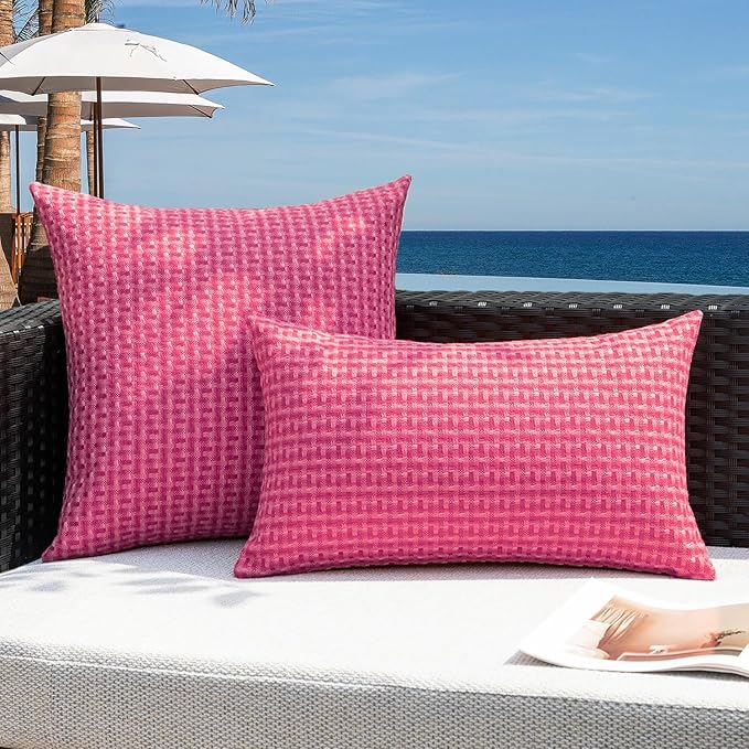Kevin Textile Outdoor Waterproof Throw Pillow Covers Pack of 2 Valentines Day - Image 5
