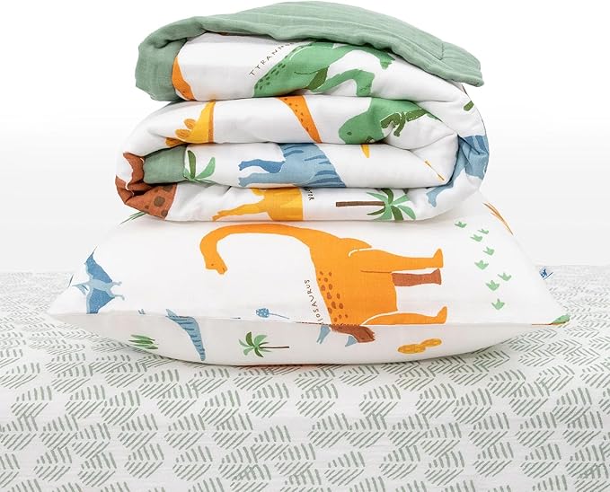 Little Unicorn Toddler Bedding 3-Piece Set | Super Soft & Breathable Muslin - Image 2