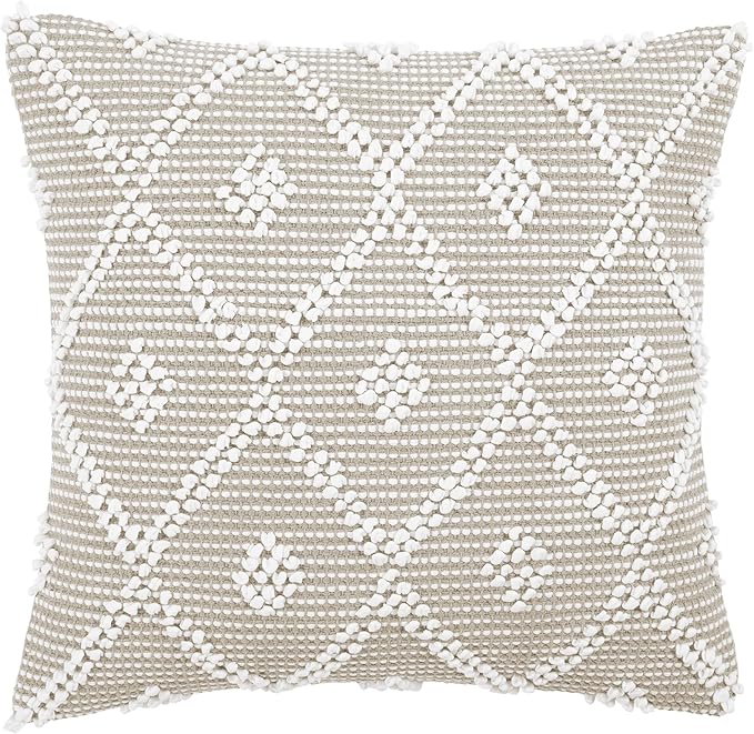 Lush Decor Adelyn Decorative Throw Pillow Cover, Neutral - Image 7