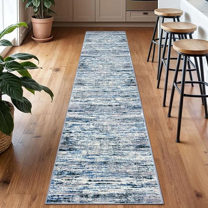 Modern Abstract Runner Rug 2x10 - Image 2