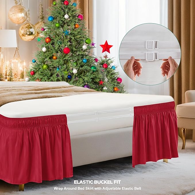 Biscaynebay Wrap Around Bed Skirts - Image 4