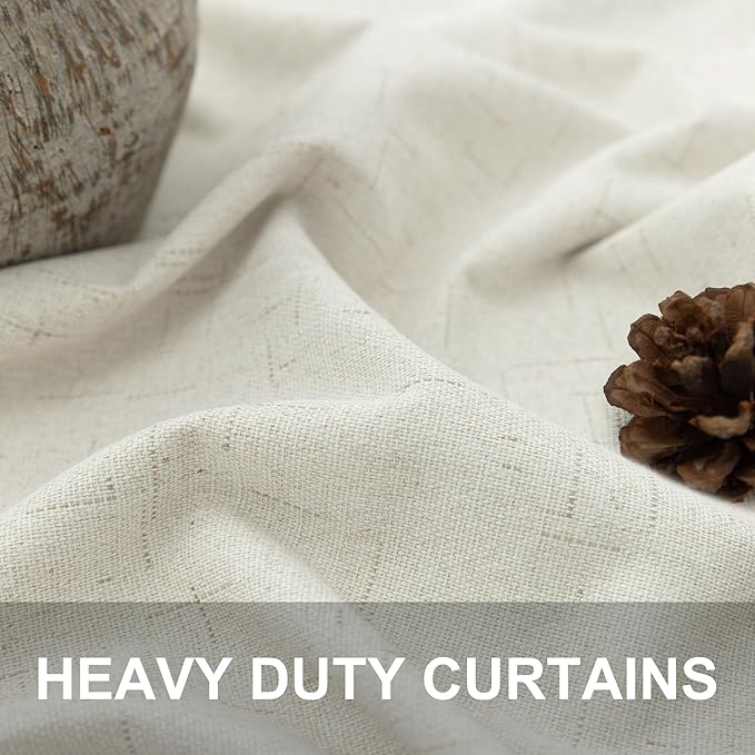 Extra Wide 70 Inch Blackout Curtains & Drapes 108 Inch Long 2 Panel - Image 3