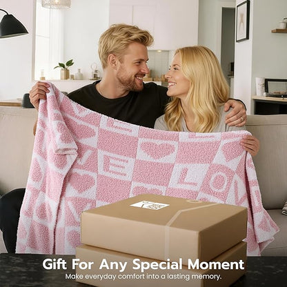 Joiedomi Throw Blanket for Couch Bed Sofa, Knitted Blankets Gifts for - Image 9