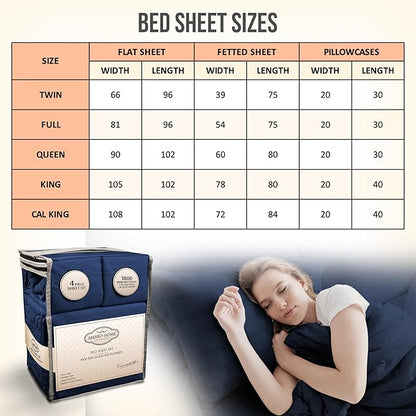 Full Size Bed Sheets Cooling - Image 6
