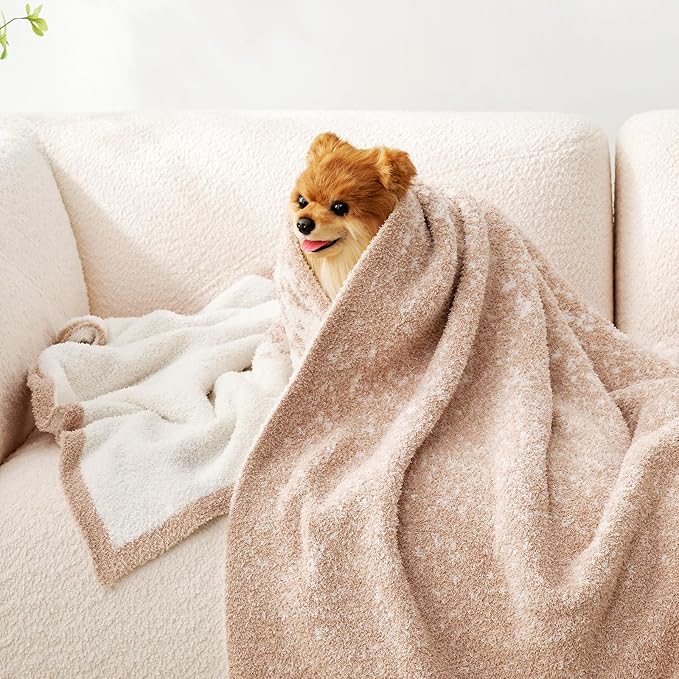 Snuggle Sac Beige Throw Blanket - Image 7