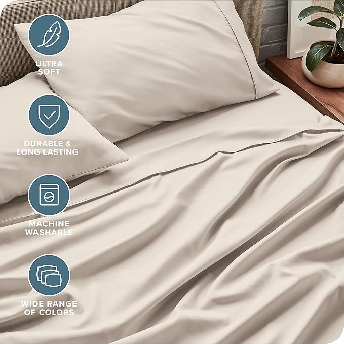 Bare Home Full XL Sheet Set - Image 4