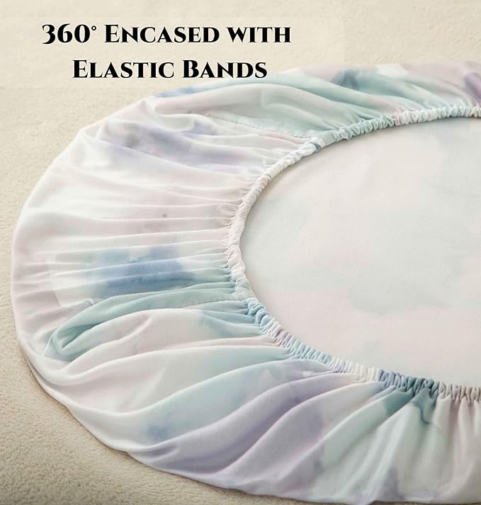 SDY Jersey Bassinet Sheets for Baby Boys and Girls, 32 "x 16 "x 4", 2 Pack - Image 5