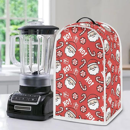 Talayituse Santa Claus Candy Print Blender Dust Cover, Fingerprint Protection - Image 5