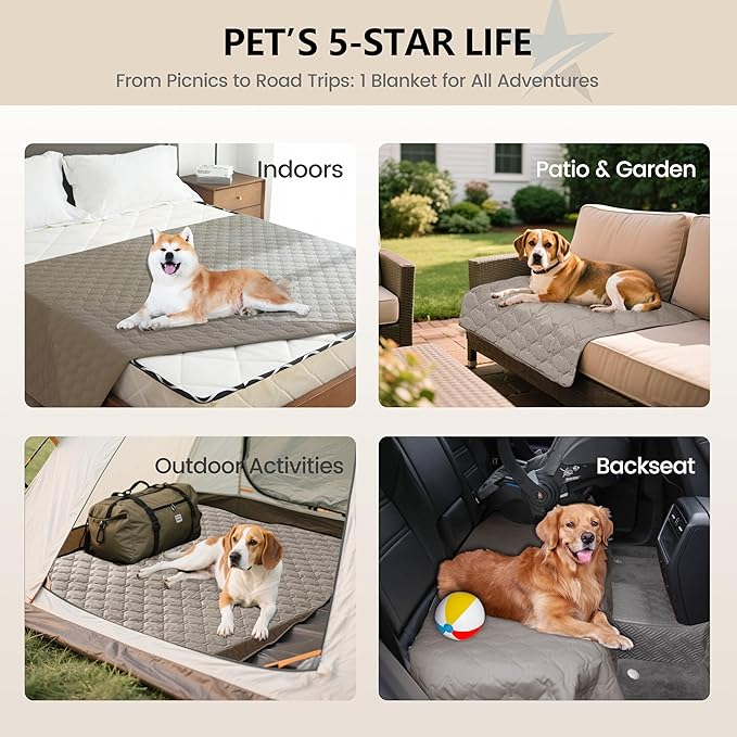 gogobunny 3X Stronger Waterproof Pet Blanket, Scratch Proof Furniture Protector - Image 5