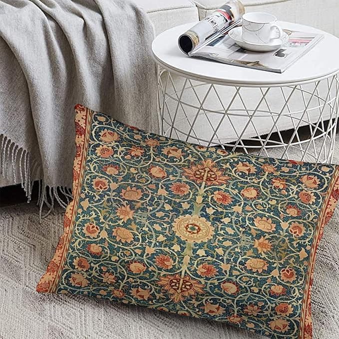 Holland Park William Morris Throw Pillow Covers 12x20 Inch Aesthetic Pillow - Image 5