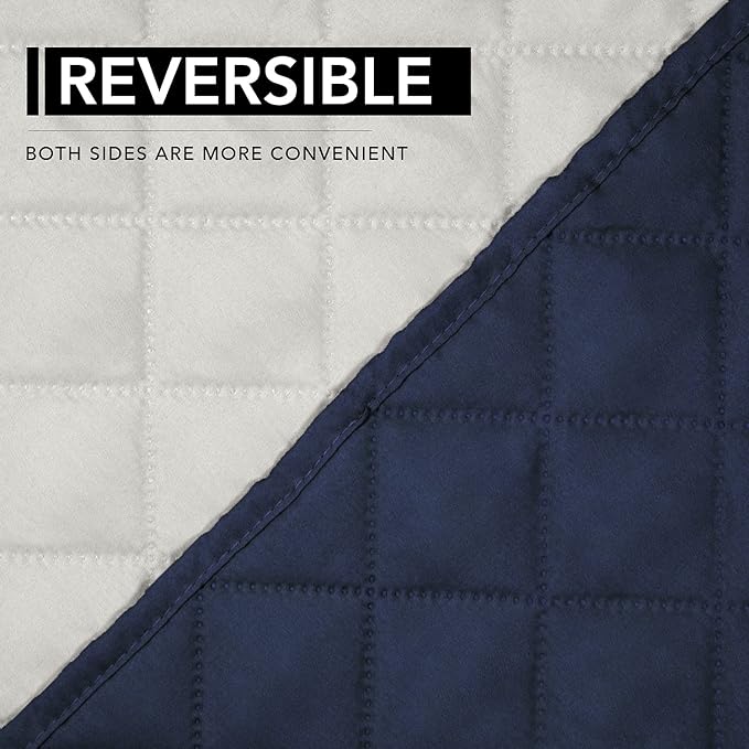 Easy-Going Recliner Chair Slipcover Reversible Sofa Cover Water Resistant Couch - Image 3