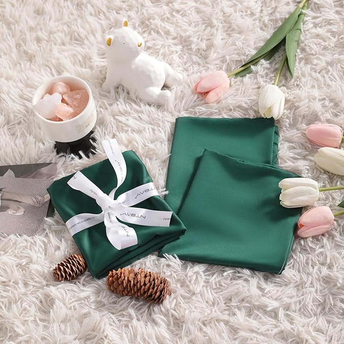NTBAY Zippered Silk Satin Toddler Pillowcases - Image 5