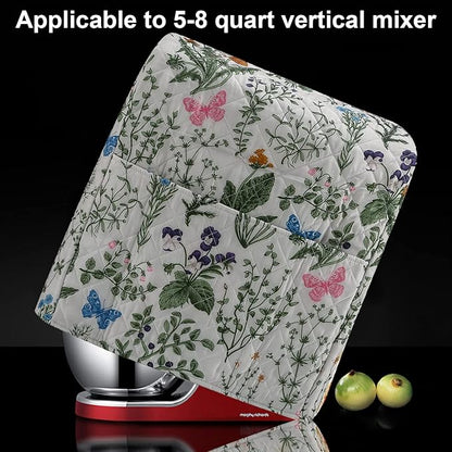Stand Mixer Cover, Floral and Plants Kitchen Mixer Cover Compatible - Image 6