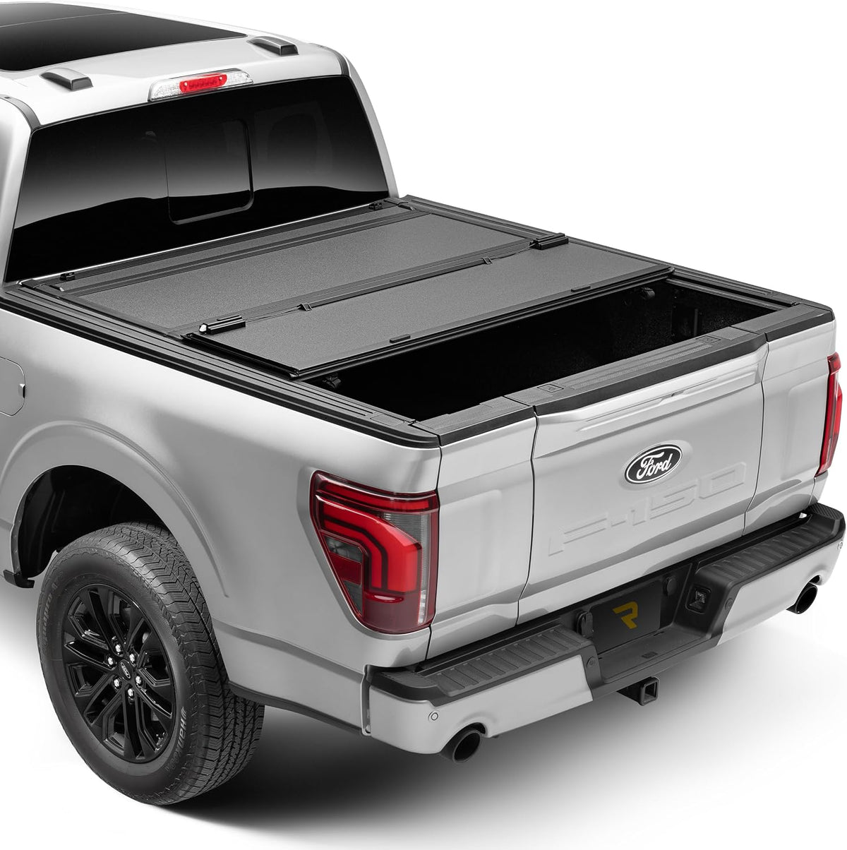 realtruck bak bakflip mx4 hard folding truck bed shown in use