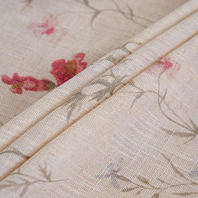 ENJOYBRIDAL Floral 63 Inch Curtains - Image 5