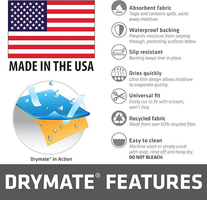 Drymate Premium Luxury Shelf & Drawer Liner, Thick Cushioned Fabric, - Image 7