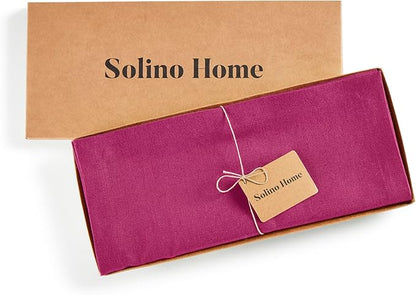 Solino Home Linen Table Runner 72 Inches Long - Image 5