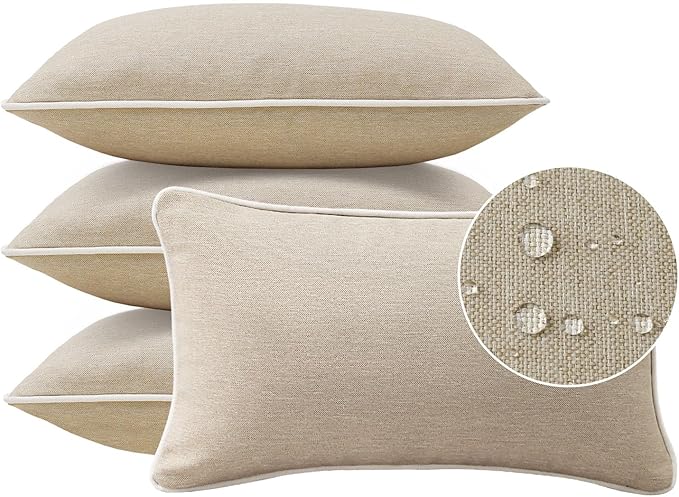 Decorative Outdoor Water Repellent Throw Pillows by Unimatta