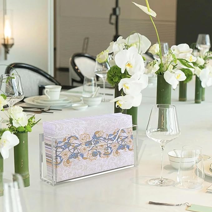 Acrylic Guest Towel Napkin Holder - Image 2