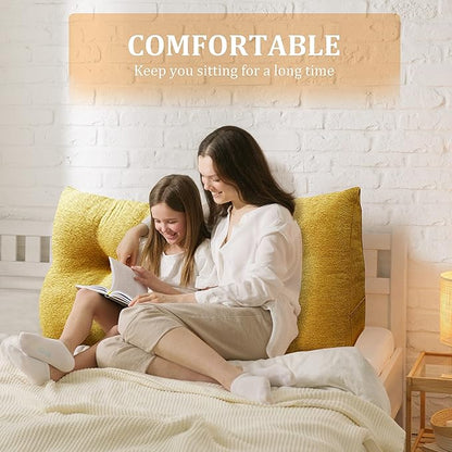 13 lbs Thickened Headboard Pillow Wedge Pillow Headboard Reading Pillow Bed - Image 6