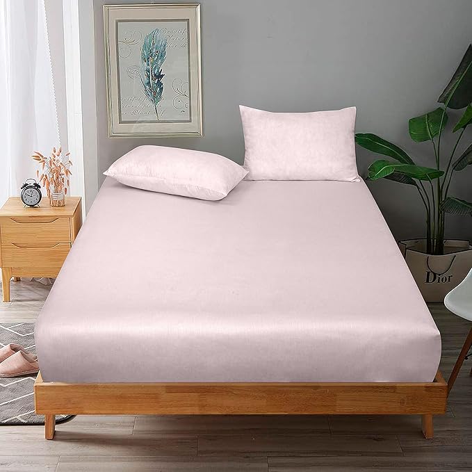 ROYALE LINENS 300 Thread Count 100% Long Staple Combed Cotton Fitted Sheet Twin - Image 9