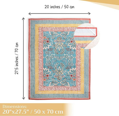 Maison d' Hermine Kitchen Towels Set of 3 100% Cotton 27.50" x 20" Reusable - Image 6