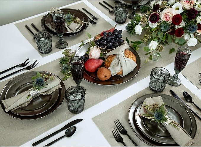 Solino Home Linen Natural Table Runner 36 Inches - Image 3