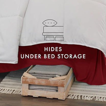 Linen Market Bed Skirt - Image 2