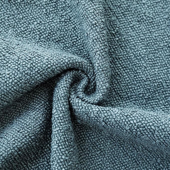 Foindtower Pack of 2 Textured Boucle Throw Pillow Covers Accent Solid - Image 3