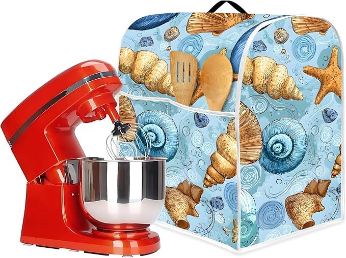 Mixer Dust Cover for 6-8 Qt Stand Mixer, Cloth Cover - Image 5