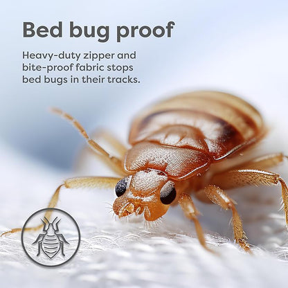 HOSPITOLOGY PRODUCTS Pillow Encasement- Zippered Bed Bug Dust Mite Proof - Image 4