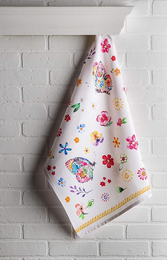 Maison d' Hermine Kitchen Towels Set of 3 100% Cotton 27.50" x 20" Reusable - Image 8