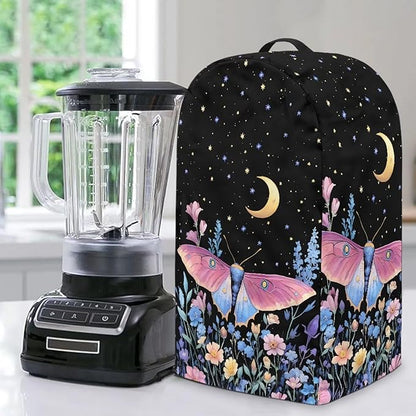 Butterfly Moon Blender Dust Cover, Drawstring Stand Mixer or Coffee Maker by Annejudy