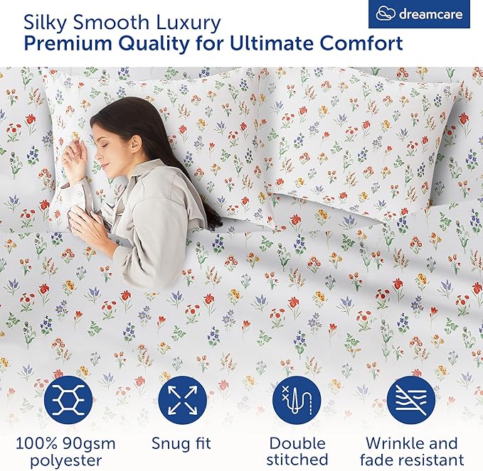 DREAMCARE Queen Size Sheets - Image 6