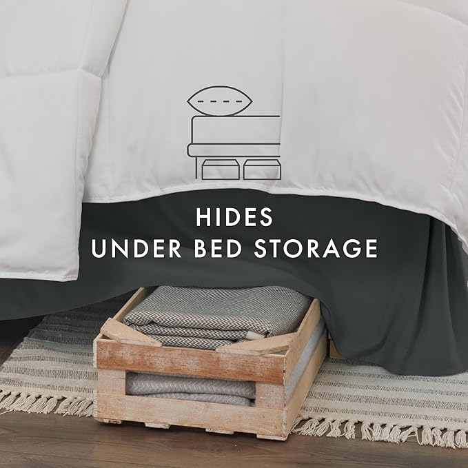 Linen Market Bed Skirt - Image 2