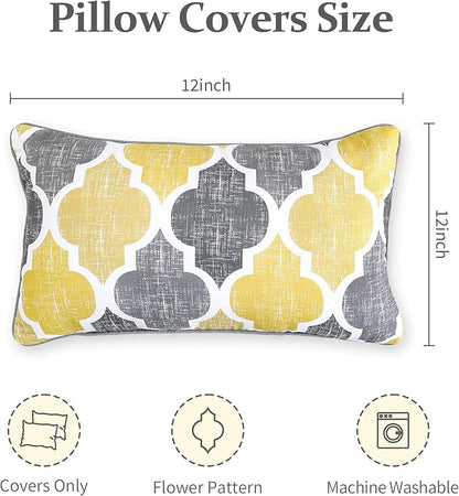 Beauoop Decorative Chenille Throw Pillow Covers - Image 3