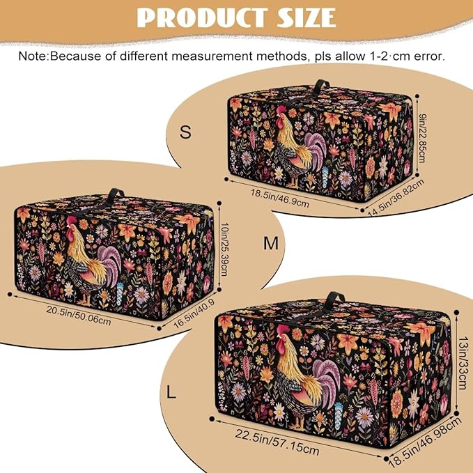 Microwave Oven Cover Air Fryer Toaster Oven Dust Cover - Image 6